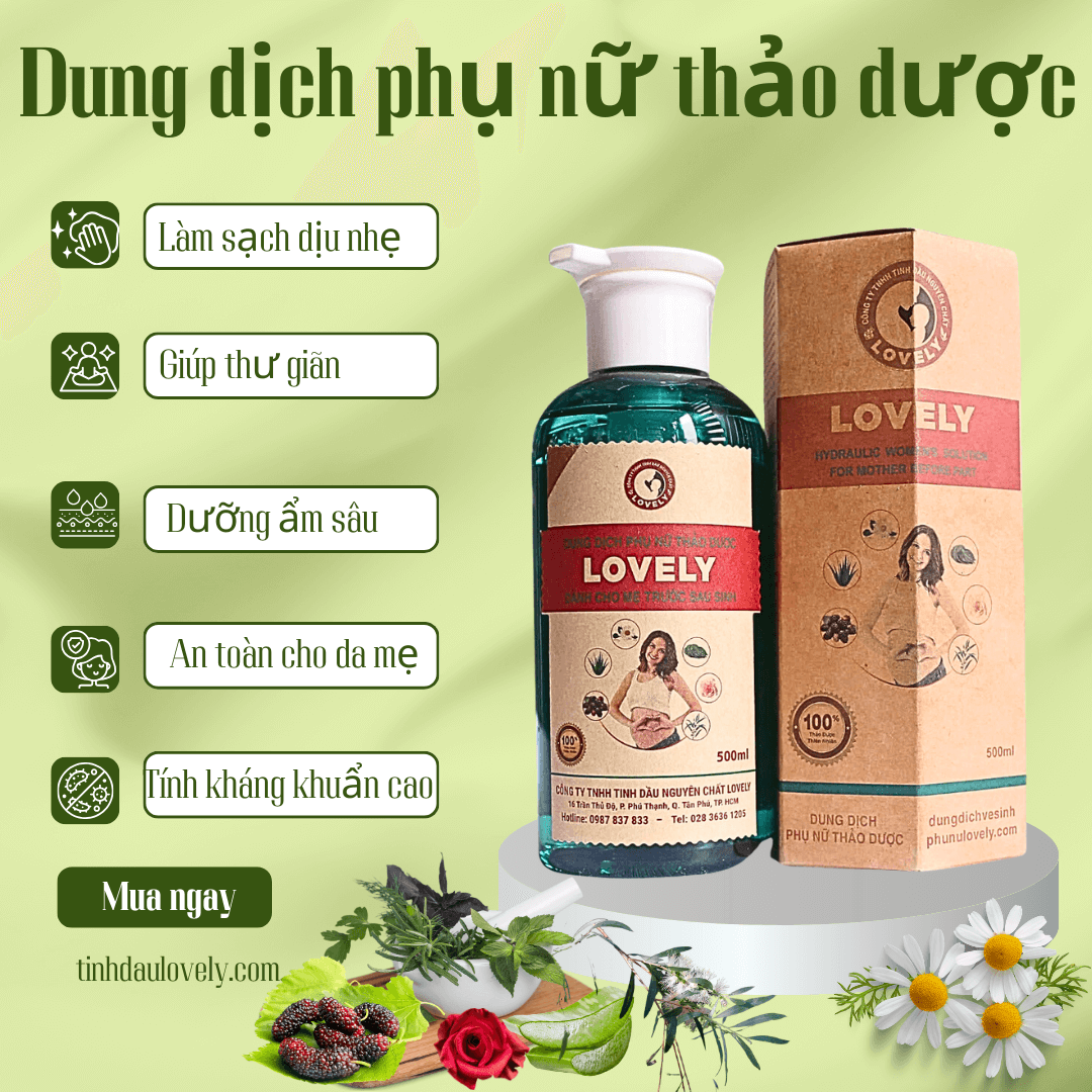 Dung dịch vệ sinh phụ nữ thảo dược - Ảnh 4