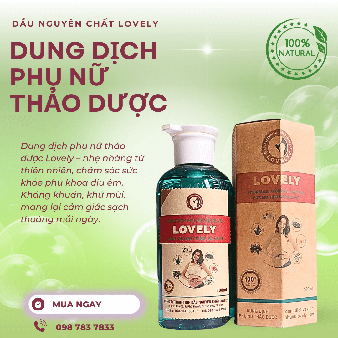 Dung dịch vệ sinh phụ nữ thảo dược - Ảnh 3