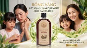 thảo dược làm dịu ngứa - giải pháp chăm sóc sức khỏe an lành cho cả gia đình